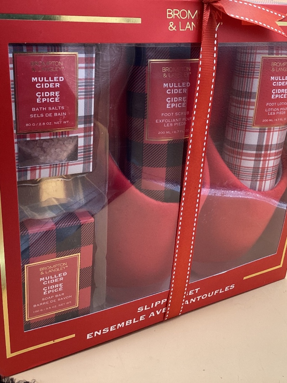Brome & Langley bath  gift set Mulled Cider